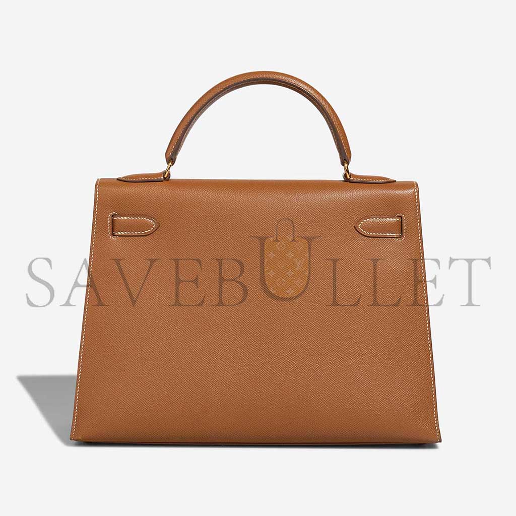 HERMÈS KELLY SELLIER 32 EPSOM GOLD (32*23*10.5cm) 